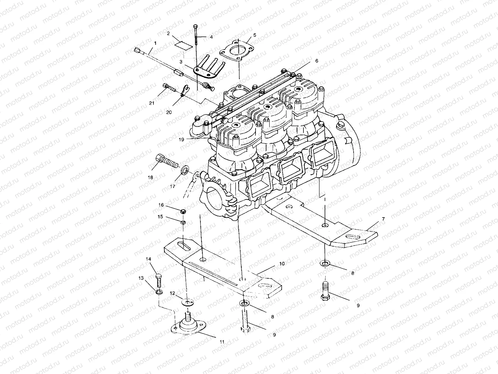 ENGINE MOUNTING - W004699D (4955765576B002) | ENGINE MOUNTING - W004699D (4955765576B002)
