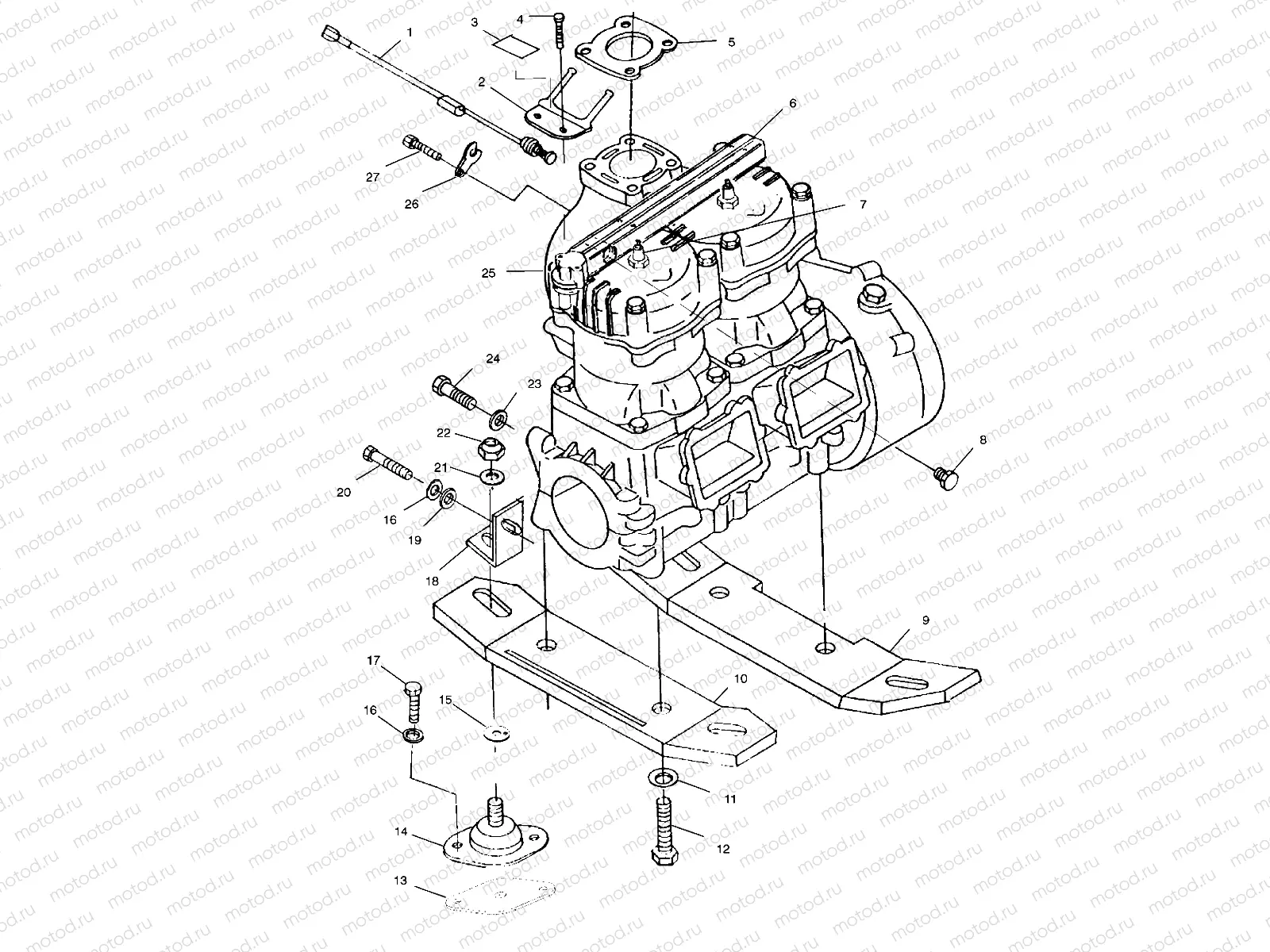 ENGINE MOUNTING - W005197D (4955815581B009) | ENGINE MOUNTING - W005197D (4955815581B009)