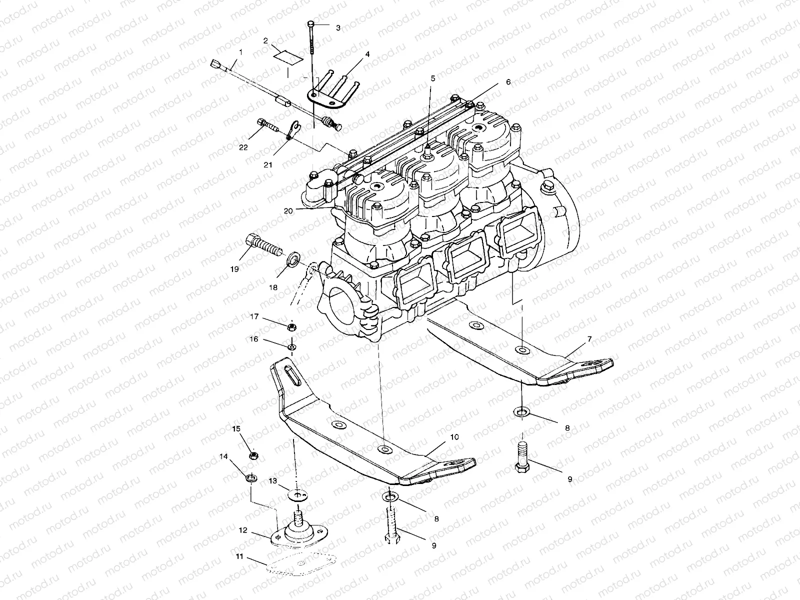 ENGINE MOUNTING - W005199I (4955825582C003) | ENGINE MOUNTING - W005199I (4955825582C003)