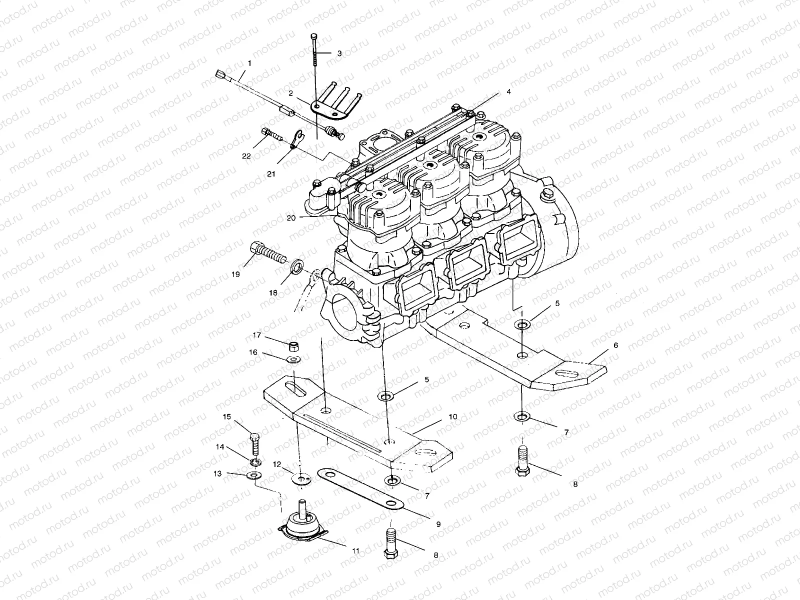 ENGINE MOUNTING - W014699D (4964816481A014) | ENGINE MOUNTING - W014699D (4964816481A014)