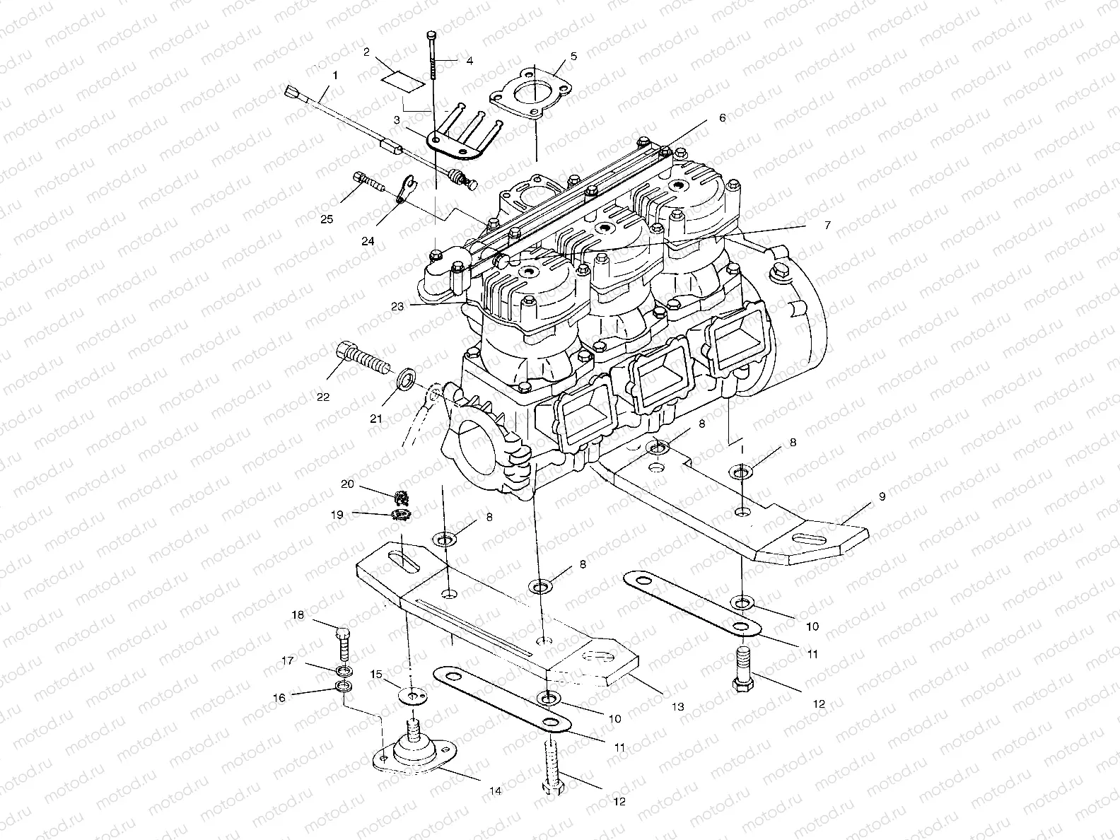 ENGINE MOUNTING - W014999D (4964886488B013) | ENGINE MOUNTING - W014999D (4964886488B013)