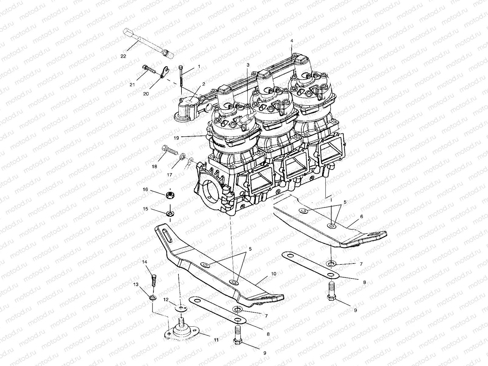 ENGINE MOUNTING - W025098D/W025098C/W025098I (4971447144B13) | ENGINE MOUNTING - W025098D/W025098C/W025098I (4971447144B13)