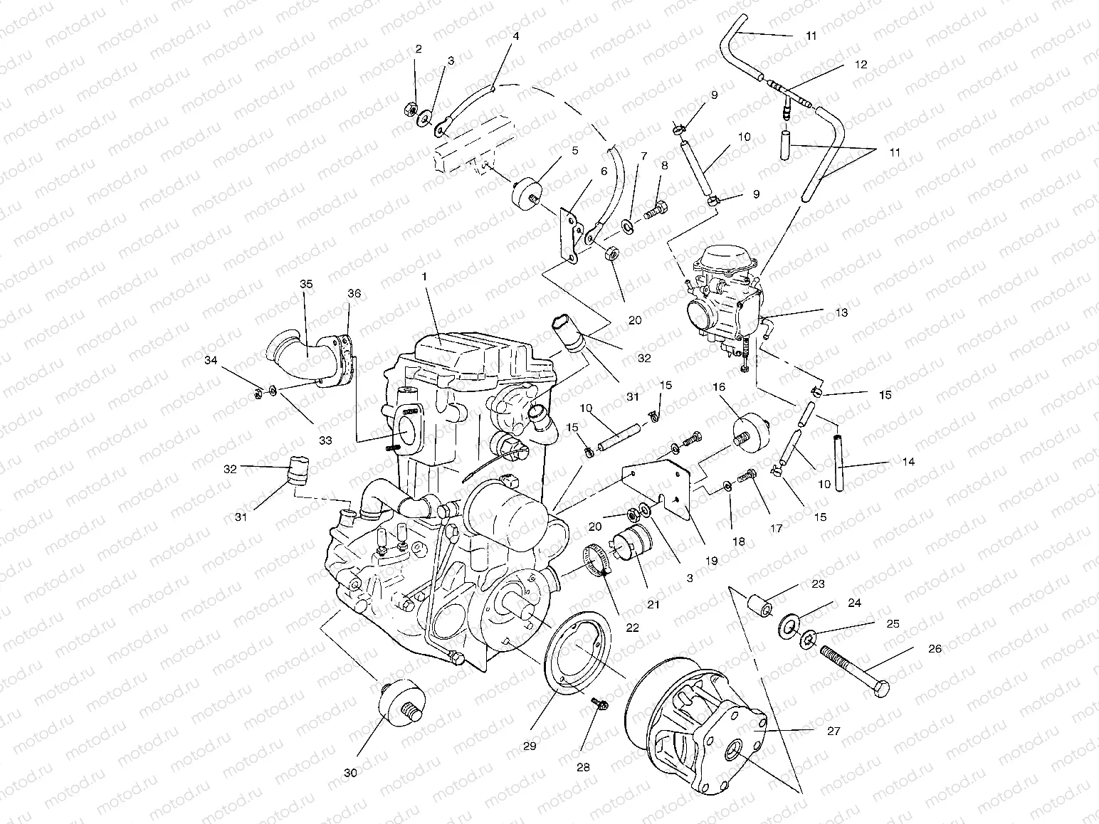 ENGINE MOUNTING - W958144 (4926862686a009) | ENGINE MOUNTING - W958144 (4926862686a009)