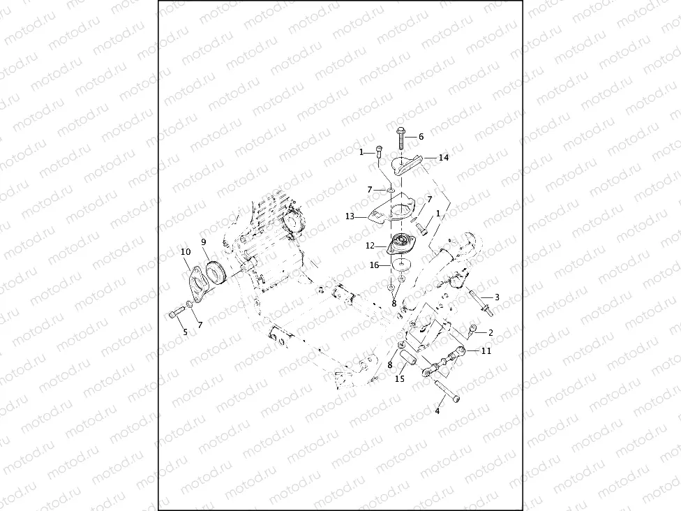 ENGINE MOUNTS AND STABILIZER LINK