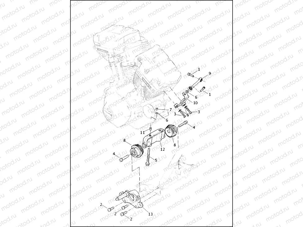ENGINE MOUNTS AND STABILIZER LINK