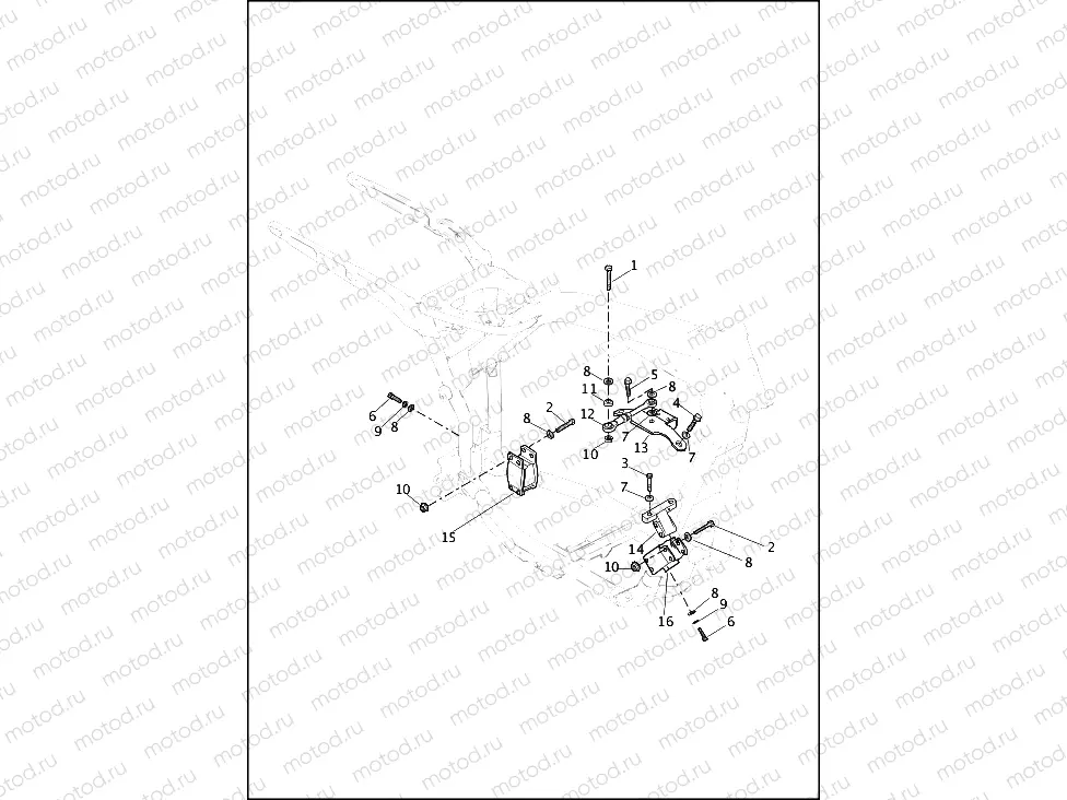 ENGINE MOUNTS AND STABILIZER LINK