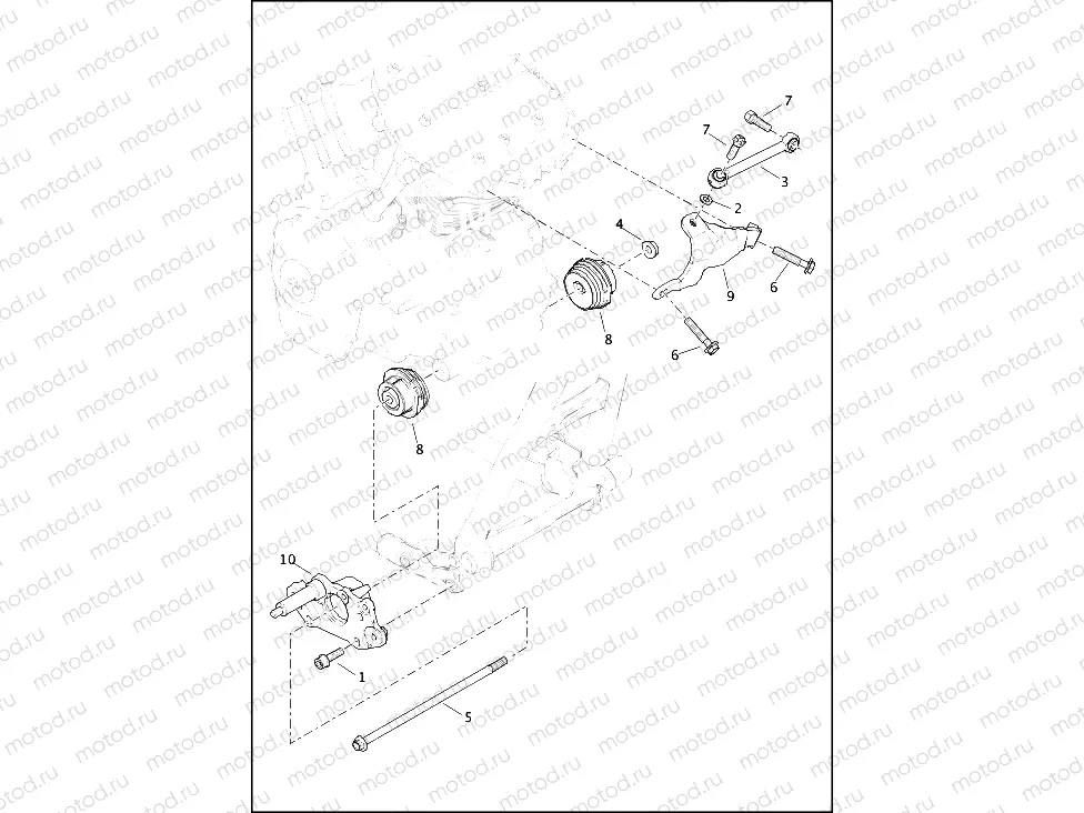 ENGINE MOUNTS AND STABILIZER LINK
