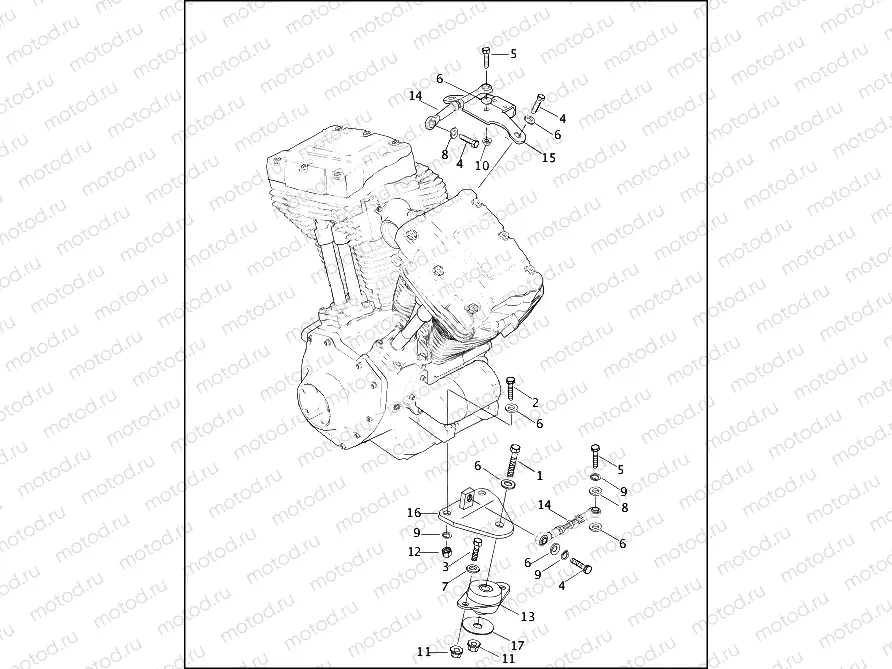 ENGINE MOUNTS AND STABILIZER LINKS