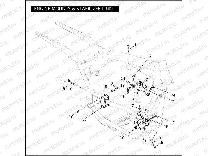 ENGINE MOUNTS & STABILIZER LINK
