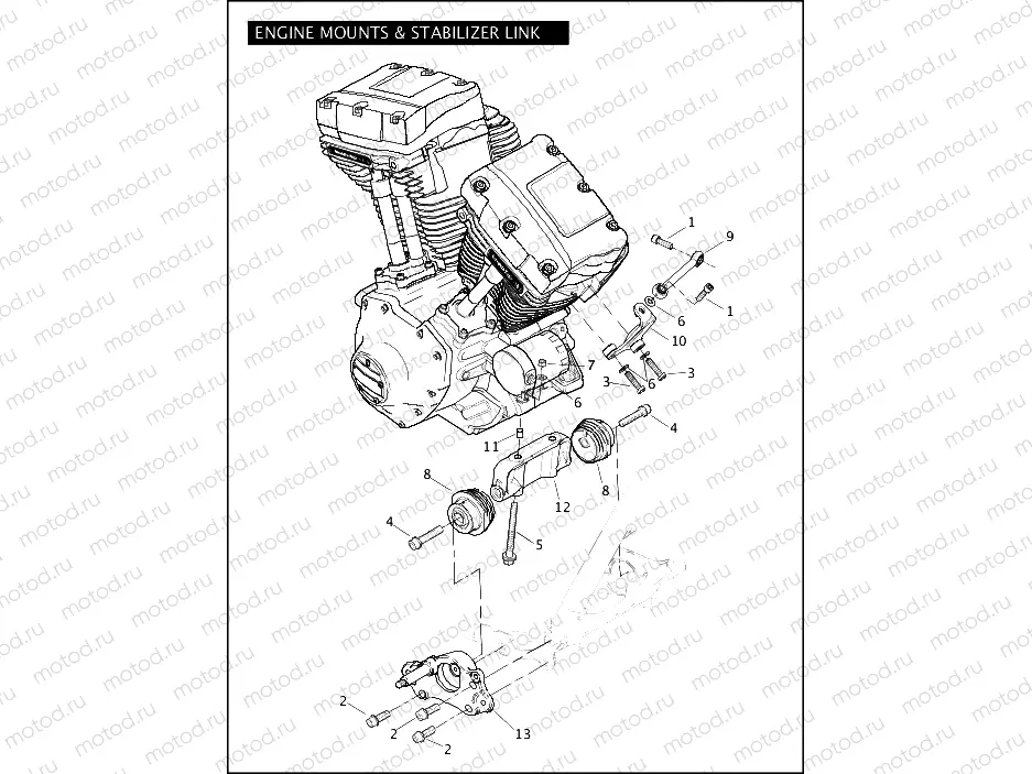 ENGINE MOUNTS & STABILIZER LINK