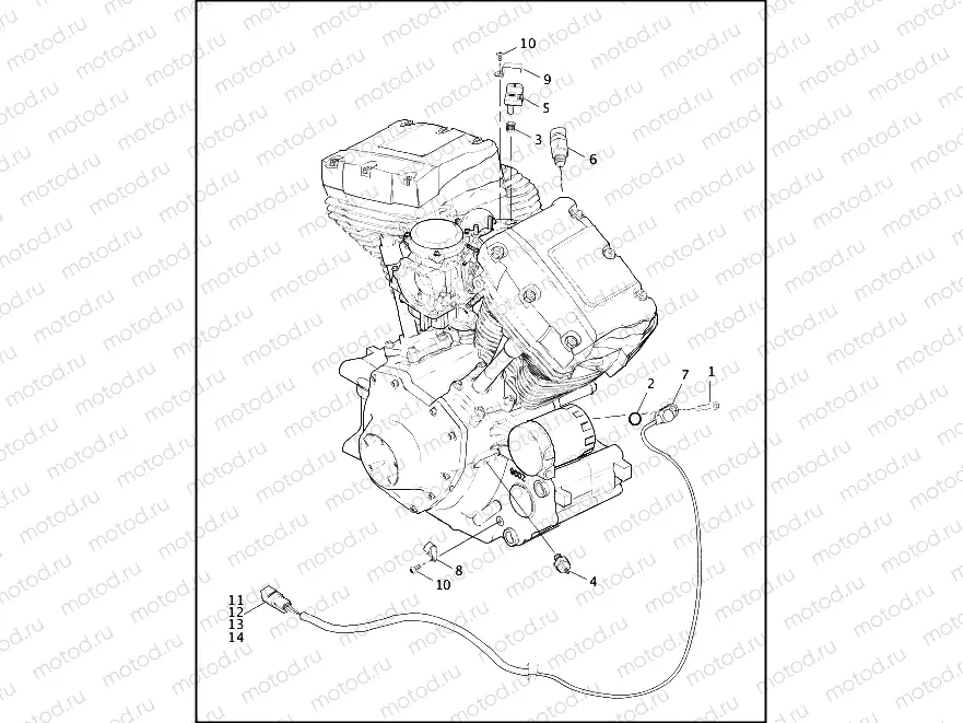 ENGINE SENSORS AND SWITCHES