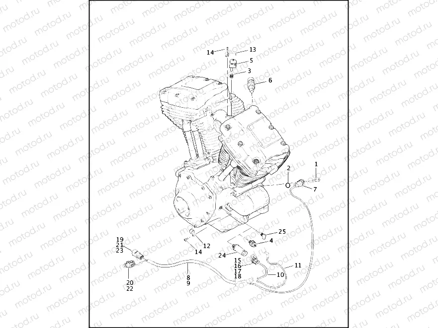 ENGINE SENSORS AND SWITCHES