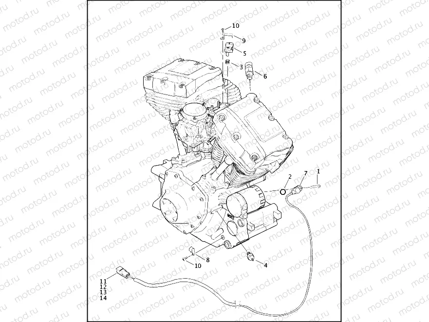 ENGINE SENSORS AND SWITCHES