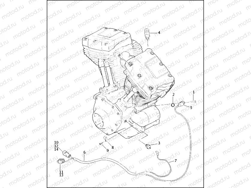 ENGINE SENSORS AND SWITCHES