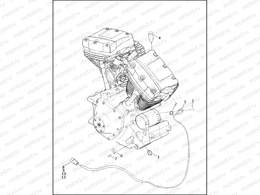 ENGINE SENSORS AND SWITCHES
