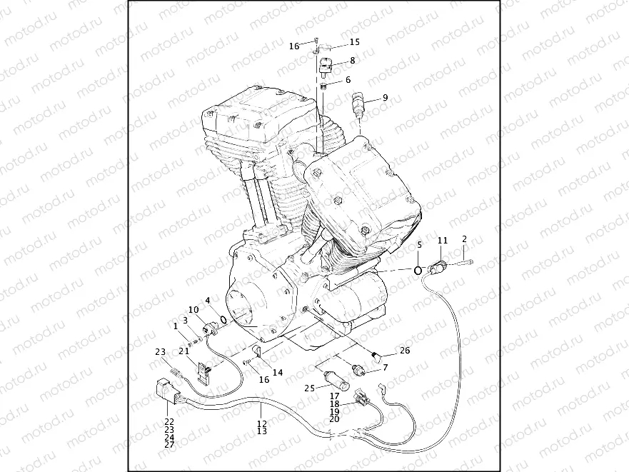ENGINE SENSORS & SWITCHES