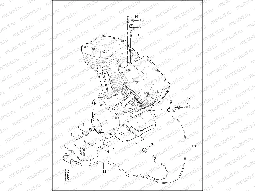 ENGINE SENSORS & SWITCHES