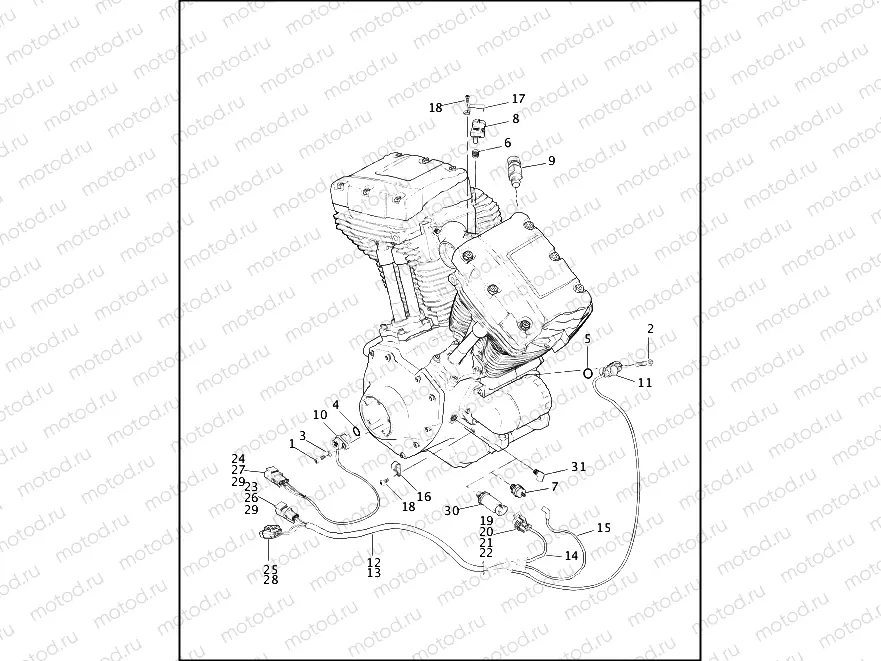 ENGINE SENSORS & SWITCHES