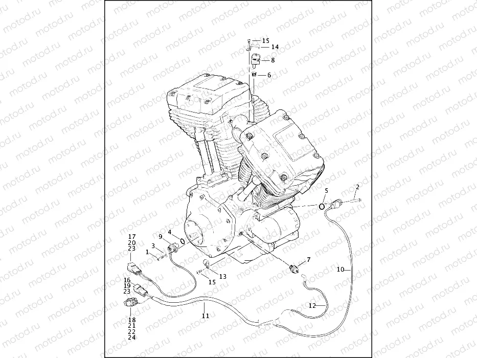 ENGINE SENSORS & SWITCHES