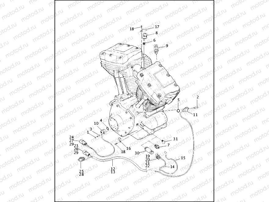 ENGINE SENSORS & SWITCHES