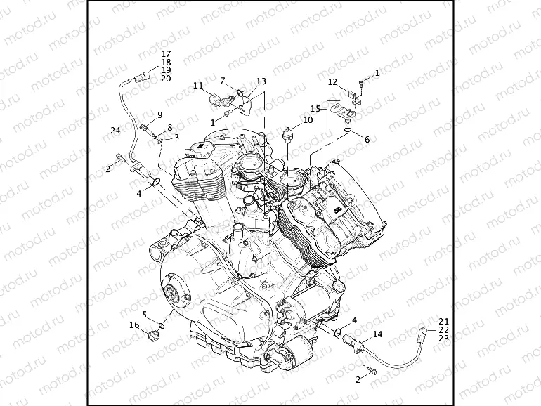 ENGINE SENSORS & SWITCHES