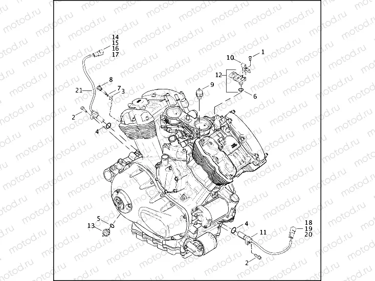 ENGINE SENSORS & SWITCHES