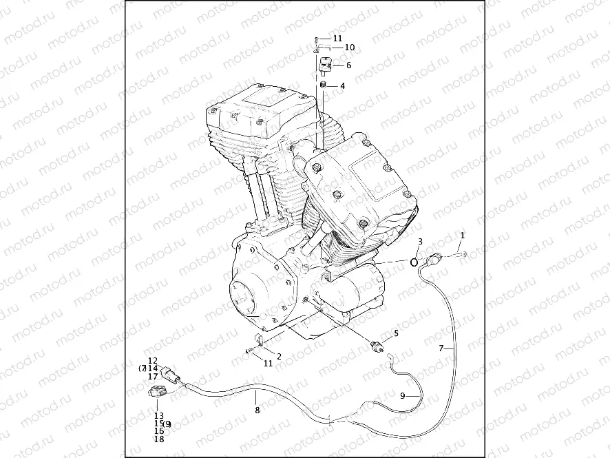 ENGINE SENSORS & SWITCHES