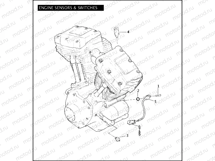 ENGINE SENSORS & SWITCHES