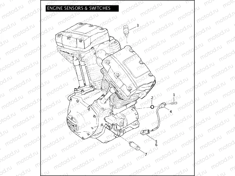 ENGINE SENSORS & SWITCHES