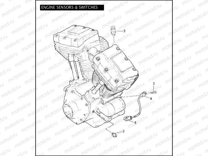 ENGINE SENSORS & SWITCHES