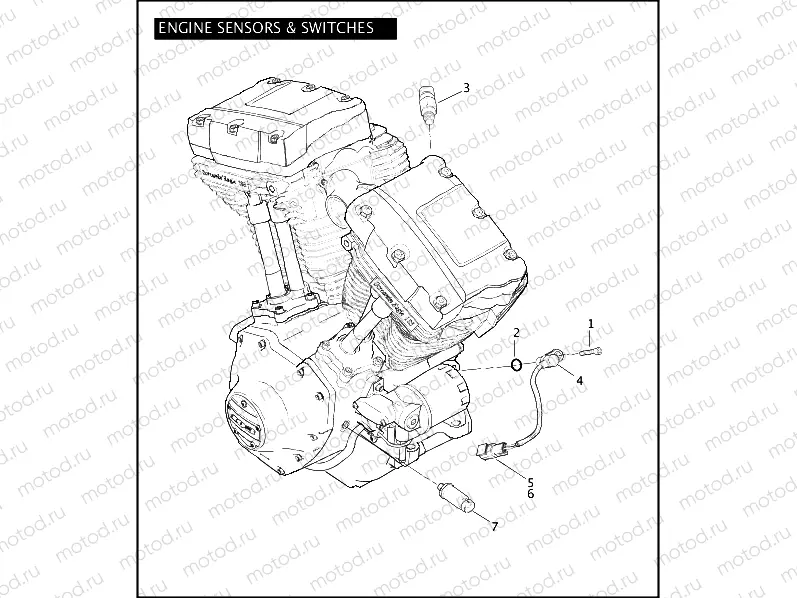 ENGINE SENSORS & SWITCHES