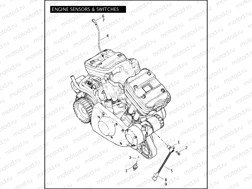 ENGINE SENSORS & SWITCHES