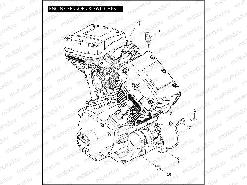 ENGINE SENSORS & SWITCHES
