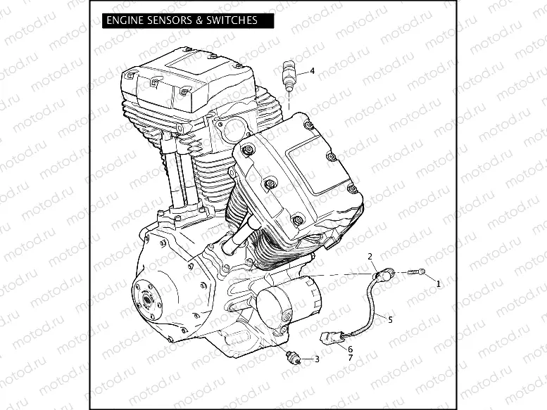 ENGINE SENSORS & SWITCHES