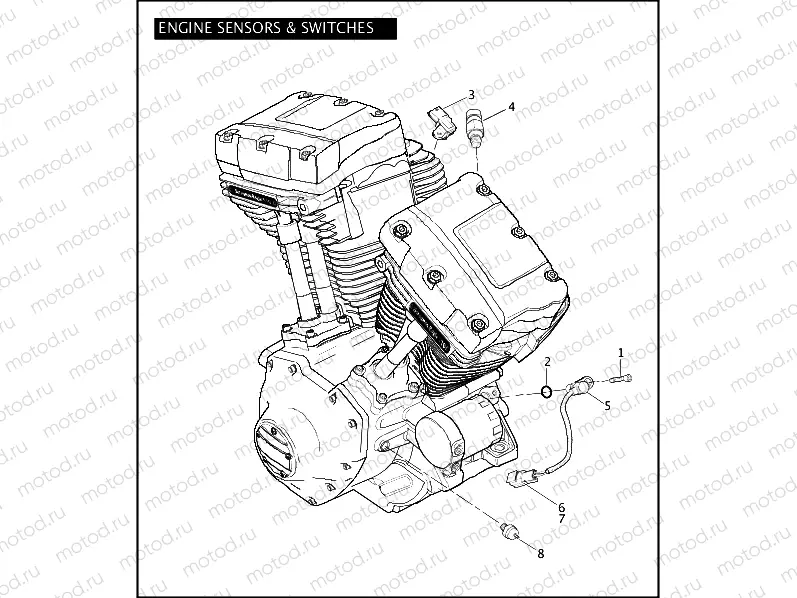 ENGINE SENSORS & SWITCHES
