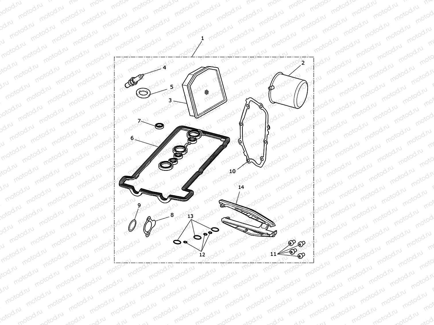 Engine service kits