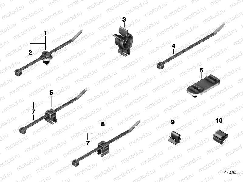 ENGINE WIRING HARNESS BRACKET
