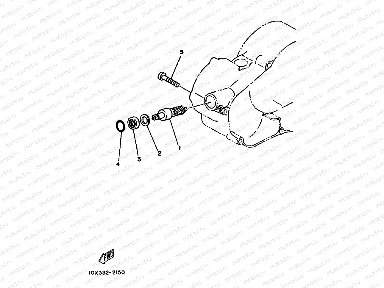 ENGRAJE DE TACOMETRO