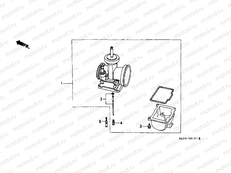 EOP-1-1 CARBURETOR OPTIONAL PARTS KIT (2)