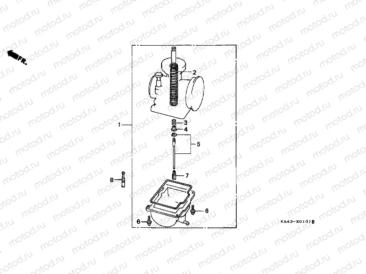 EOP-1-1 CARBURETOR OPTIONAL PARTS KIT (2)