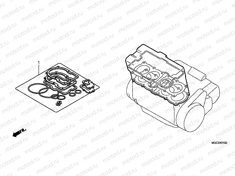 EOP-1 GASKET KIT