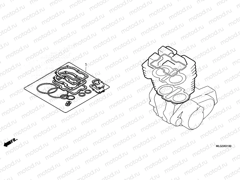 EOP-1 GASKET KIT A