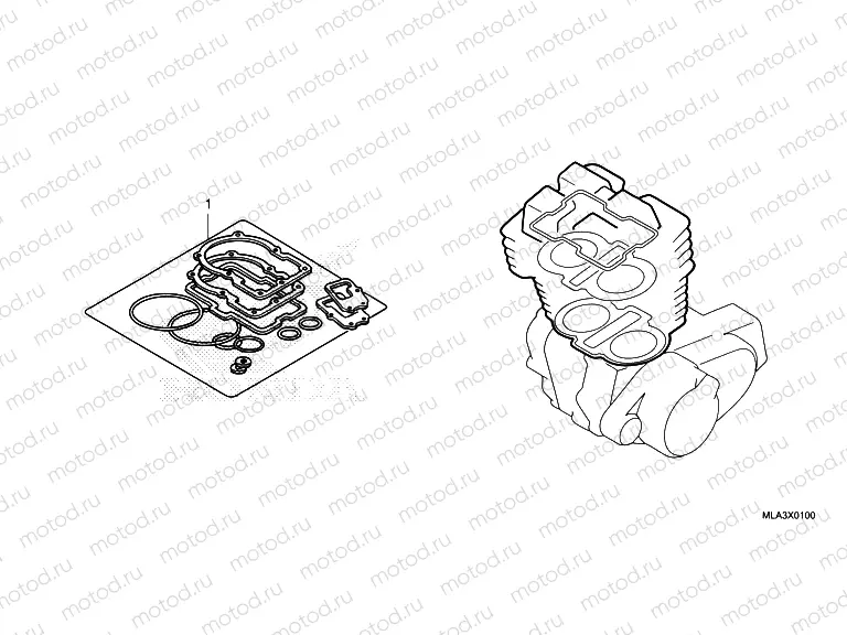EOP-1 GASKET KIT A