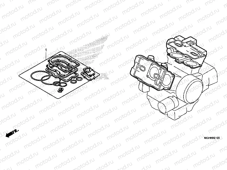 EOP-1 GASKET KIT A