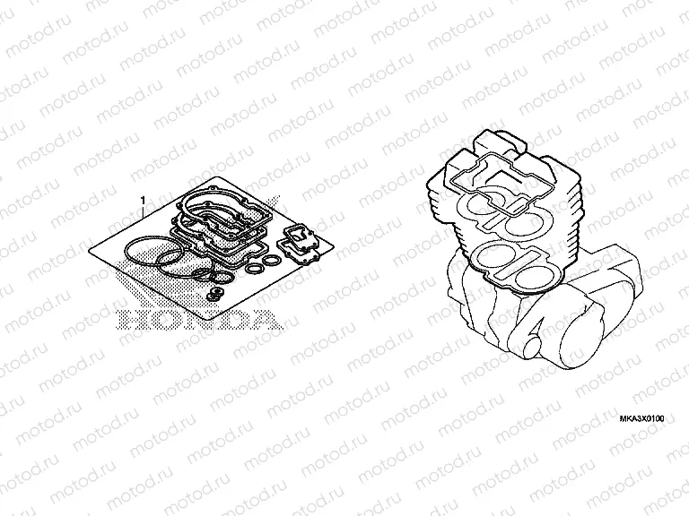 EOP-1 GASKET KIT A