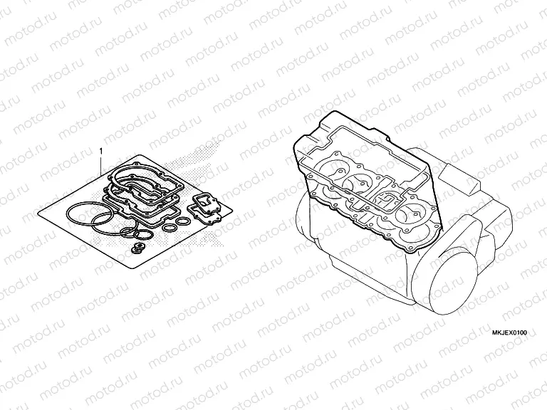 EOP-1 GASKET KIT A