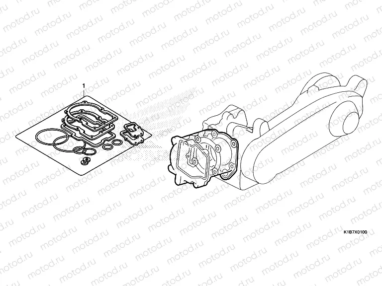 EOP-1 GASKET KIT A
