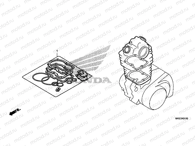 EOP-1 GASKET KIT A