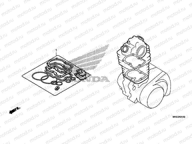 EOP-1 GASKET KIT A