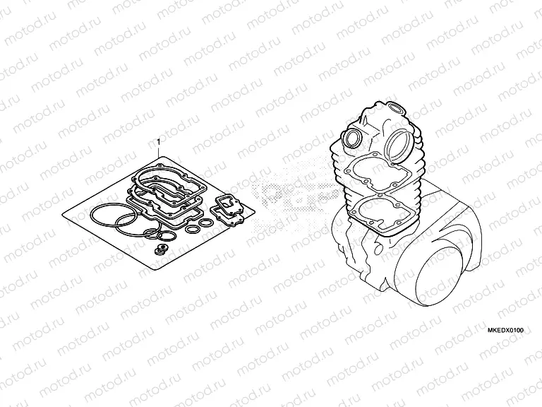 EOP-1 GASKET KIT A
